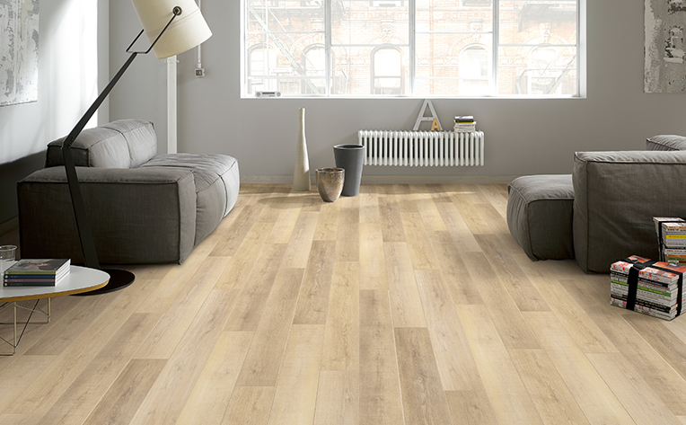 hardwood flooring in a living room area